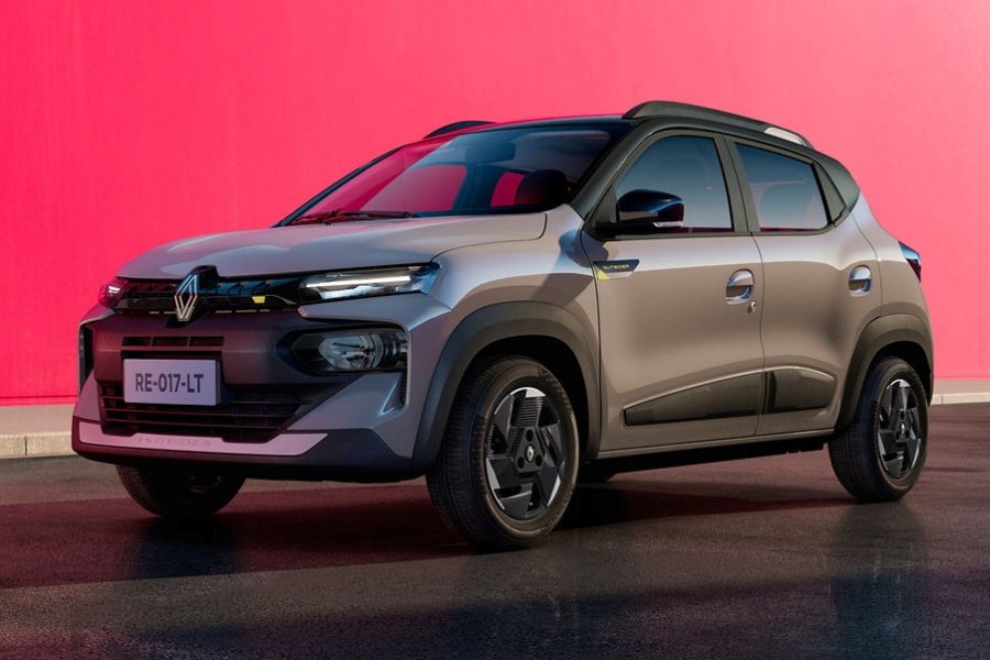 Renault Kwid 2027 facelift El Renault Kwid 2027 es presentado en Brasil con notables cambios en su diseño y otras mejoras